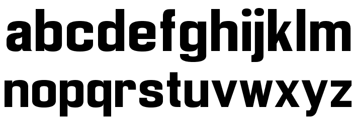 Enigmatic Bold Font LOWERCASE