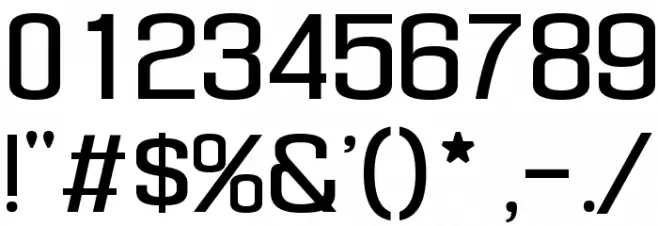 Enigmatic Unicode Regular Font OTHER CHARS