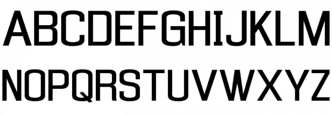 Enigmatic Unicode Regular फ़ॉन्ट अपरकेस