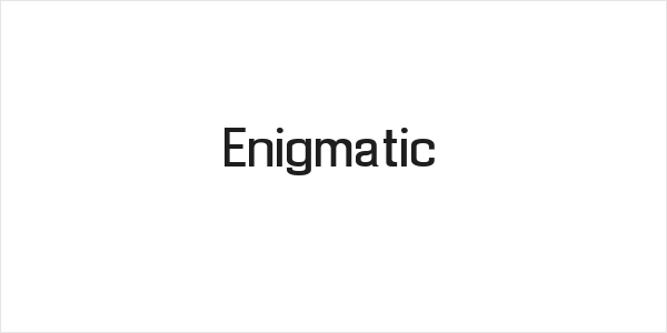 Enigmatic Logo