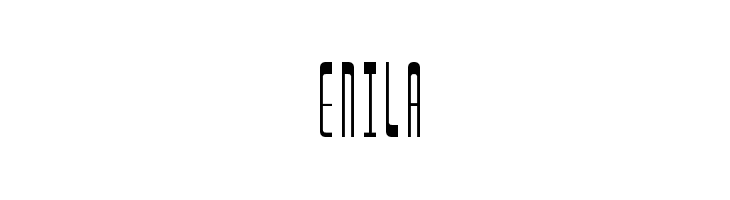 Enila  Free Fonts Download