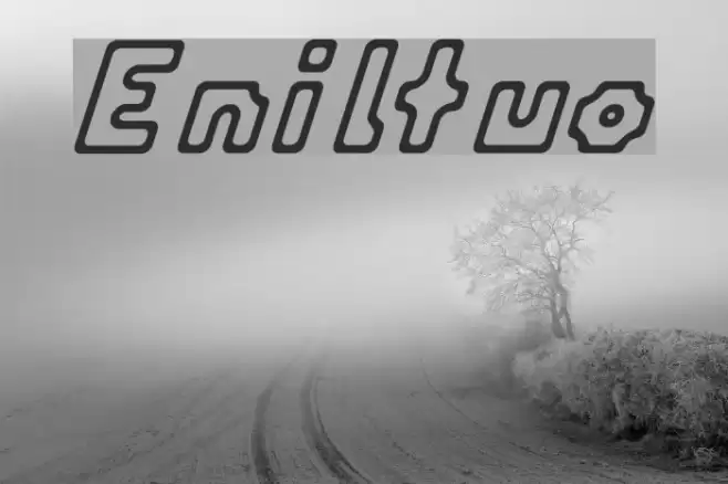 Eniltuo Font examples