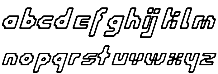 Eniltuo Font LOWERCASE