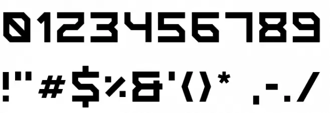 Enixe フォント その他の文字