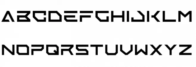Enixe Schriftart Groß