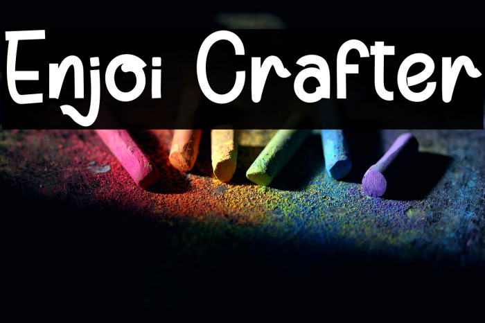 Enjoi Crafter Example 3