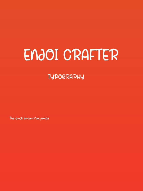 Enjoi Crafter Poster