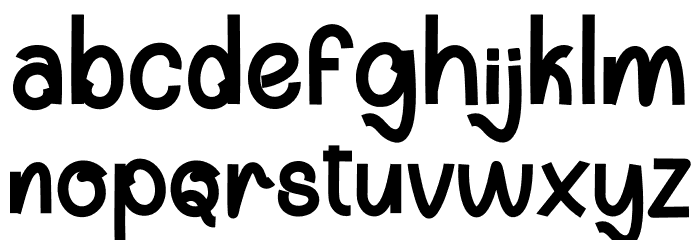 Enjoi Crafter Font LOWERCASE