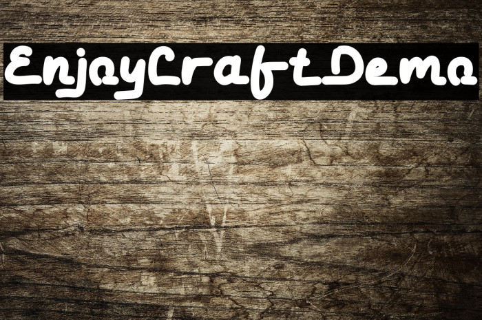 Enjoy Craft Demo Example 1