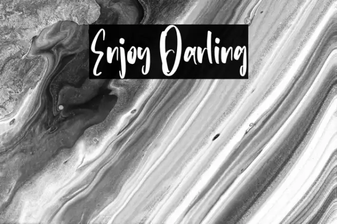 Enjoy Darling Example 2