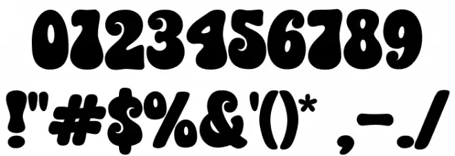 Enjoy Forest Font OTHER CHARS