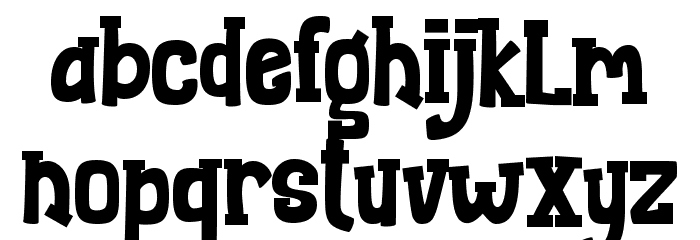 Enjoy Holiday Font LOWERCASE