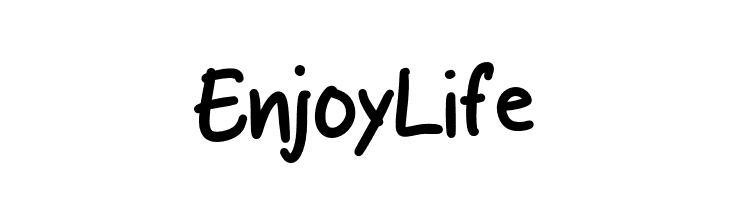 Enjoy Life  Frei Schriftart Herunterladen
