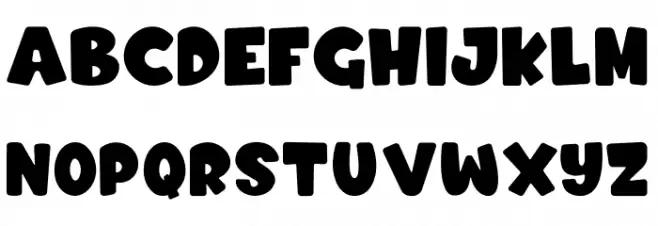 Enjoy Little PERSONAL USE ONLY! Fonte MAIÚSCULAS