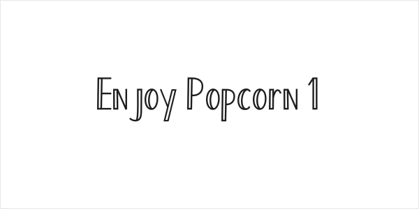 Enjoy Popcorn 1 Logo
