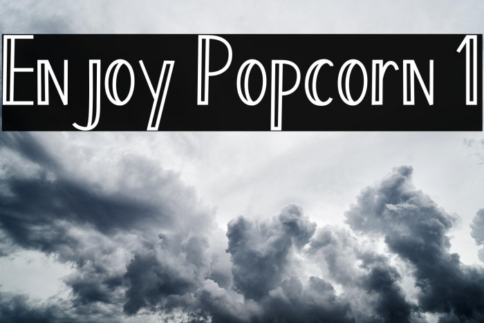 Enjoy Popcorn 1 Example 1