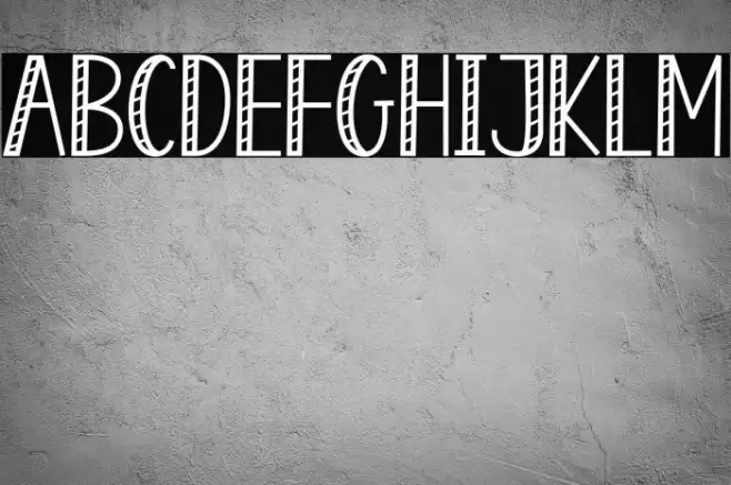 Enjoy Popcorn 2 Font examples