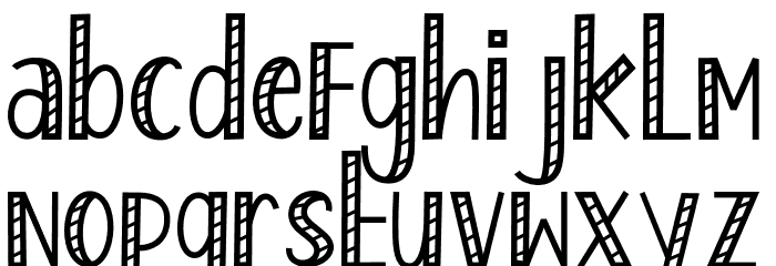 Enjoy Popcorn 2 Font LOWERCASE