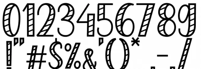 Enjoy Popcorn Bold 2 Font OTHER CHARS