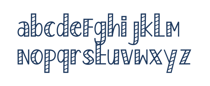 Enjoy Popcorn Bold 2 Lowercase