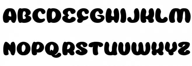 Enjoy The Show Schriftart Groß