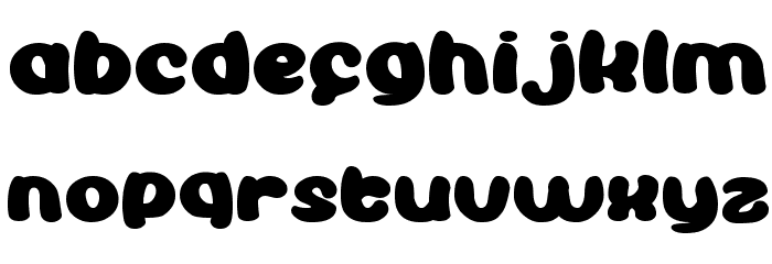 Enjoy The Show Font LOWERCASE