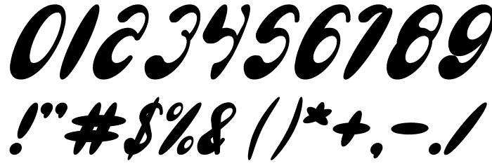 Enjoy The Time Bold Italic Fonte OUTROS PERSONAGENS