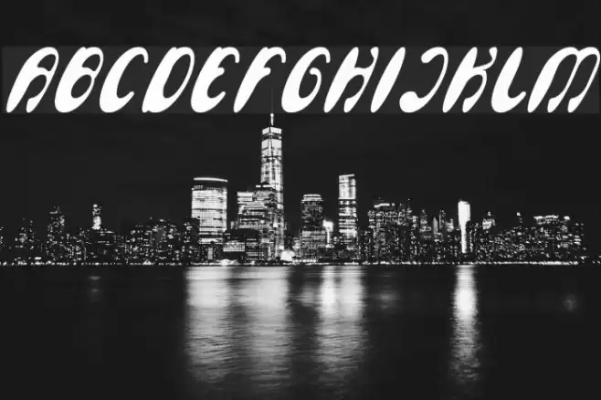 Enjoy The Time Bold Italic Fonte examples