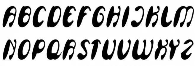 Enjoy The Time Bold Font Litere mari