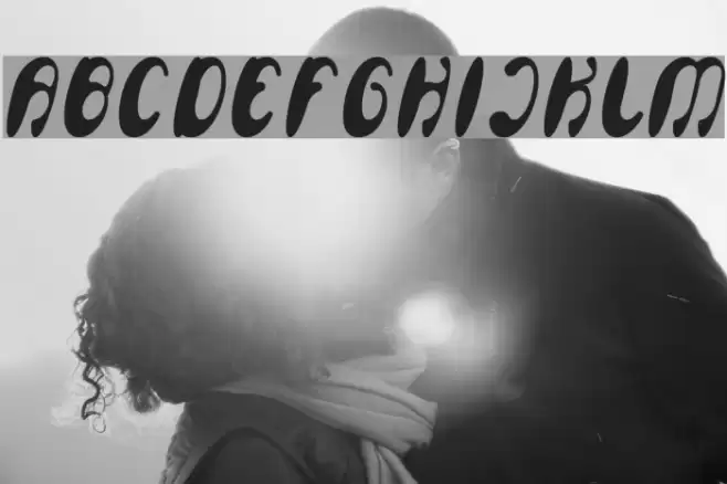 Enjoy The Time Bold Font examples