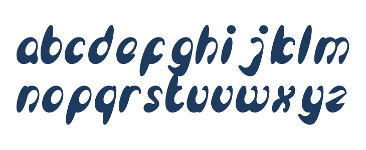 Enjoy The Time Bold Lowercase