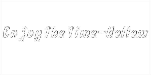 Enjoy The Time-Hollow Logo
