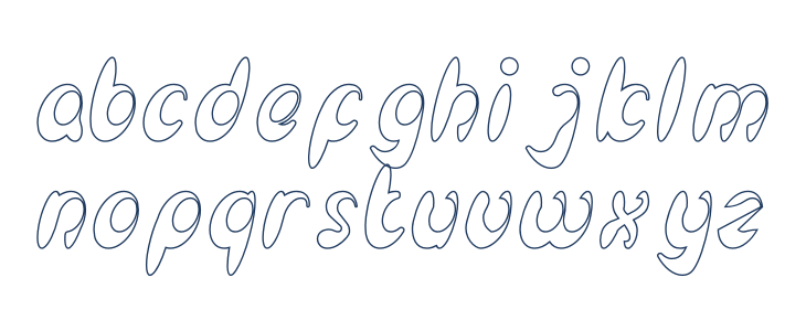 Enjoy The Time-Hollow Lowercase