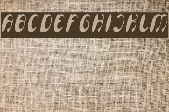 Enjoy The Time-Inverse Font examples