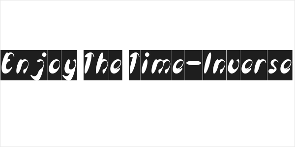 Enjoy The Time-Inverse Logo