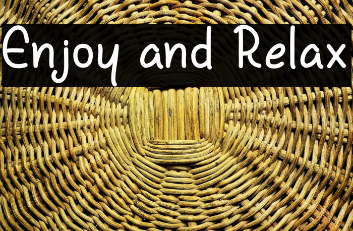 Enjoy and Relax Example 2