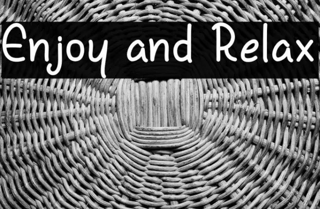 Enjoy and Relax Example 2