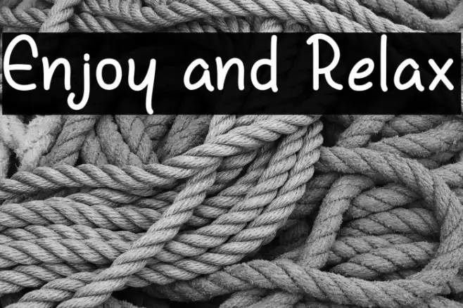 Enjoy and Relax Example 3