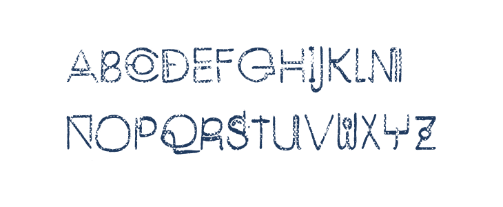 EnjoyTheAlien-Regular Lowercase