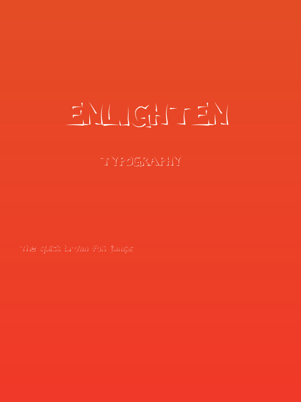 Enlighten Poster