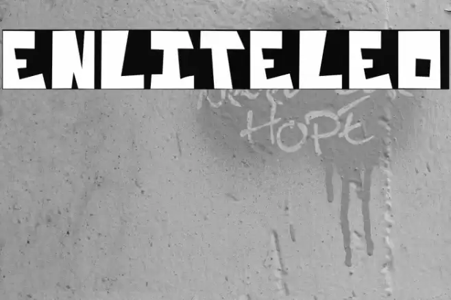 Enliteleo Font examples