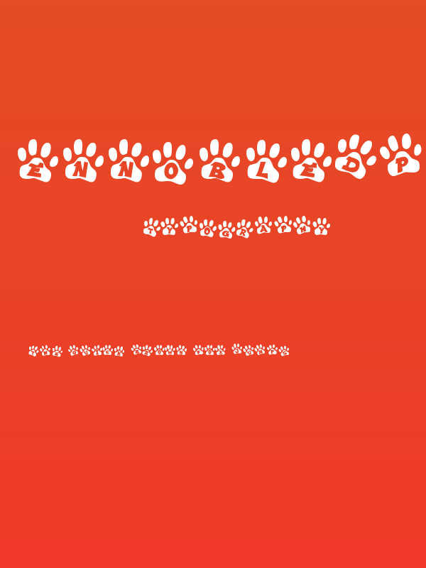 EnnobledPet-Regular Poster