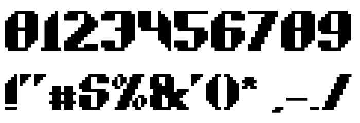 Enopstal Font OTHER CHARS