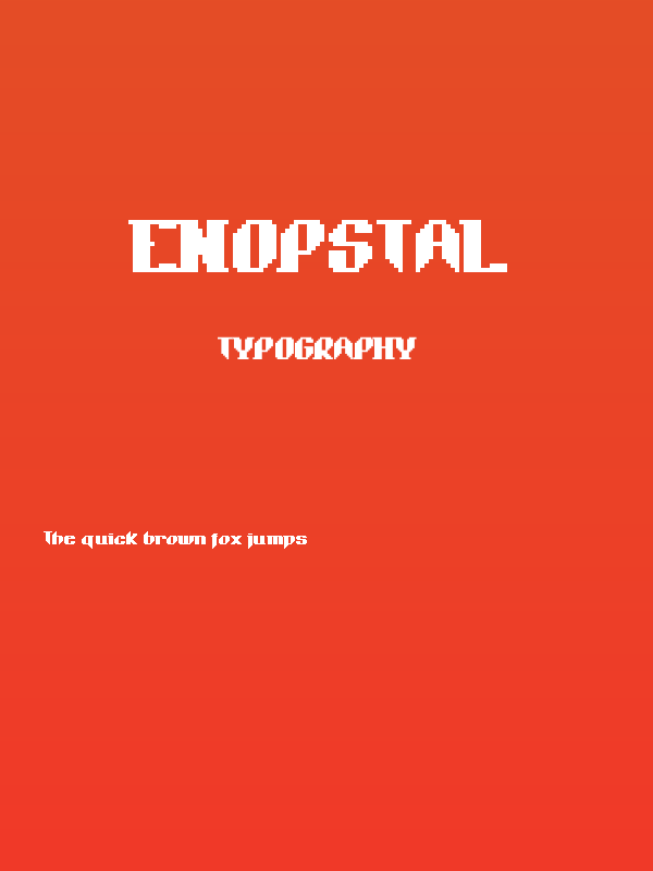 Enopstal Poster
