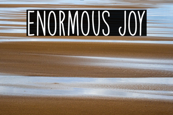 Enormous Joy Example 2