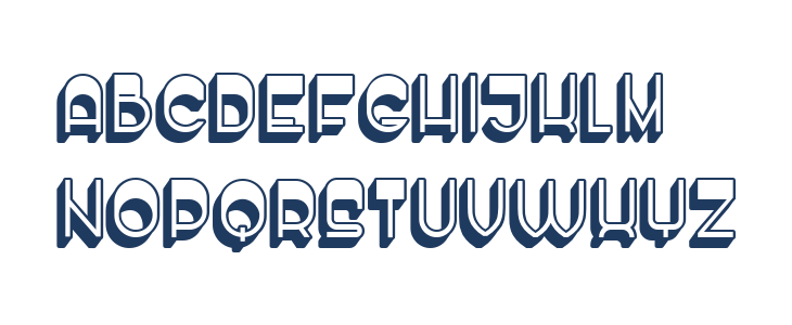 Enough Hollow Regular Lowercase