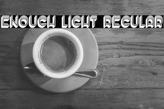 Enough Light Regular Example 1