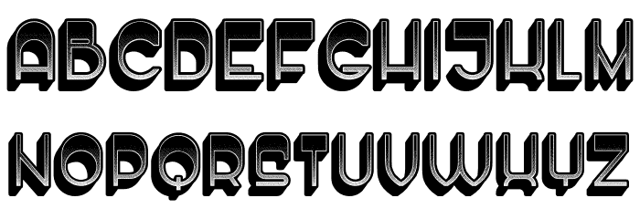 Enough Regular Font LOWERCASE