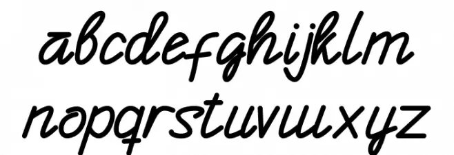 Enphand Font Litere mici