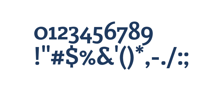 Enriqueta-Bold1 Other Characters